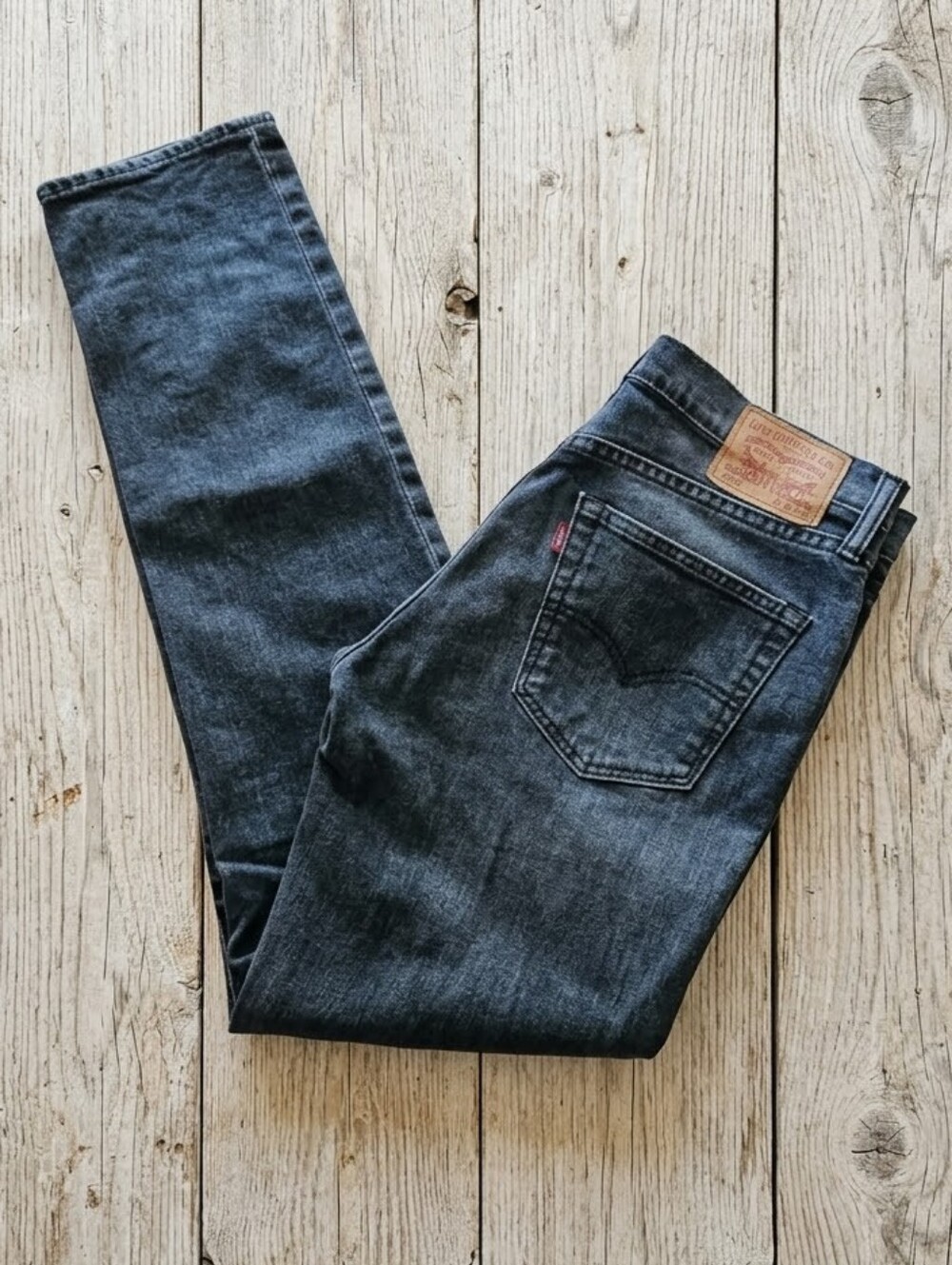 Levi’s 511 Slim Fit Jeans Washed Black / Dark Gray - Size 32 x 34